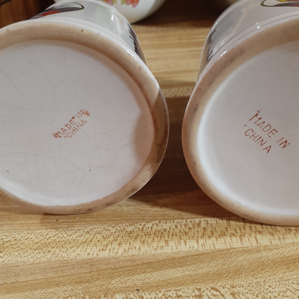 2 Captain Morgan Ceramic Mugs Vintage - Picture 5 of 7